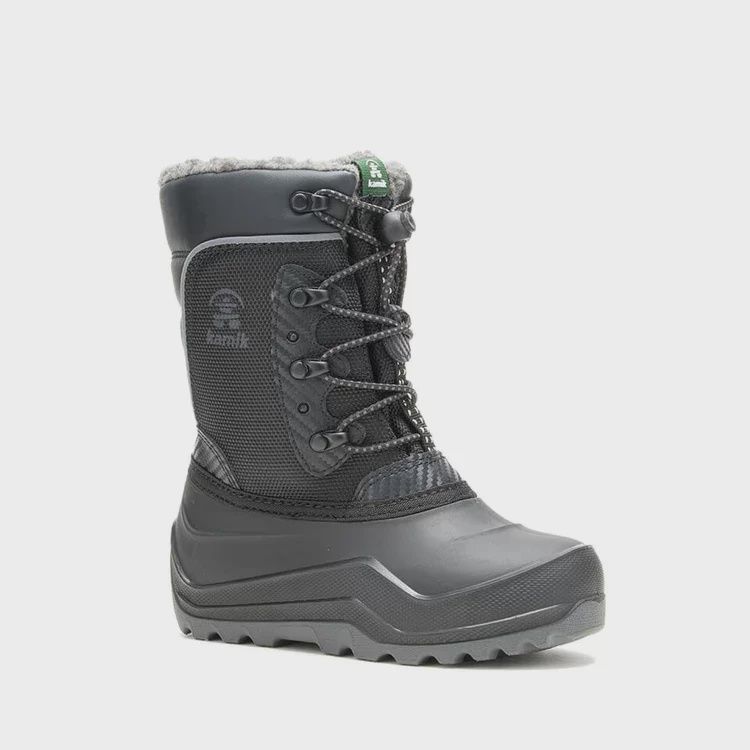 Children&#39;s Kamik - Luke 4, Color: Black, Size: 11