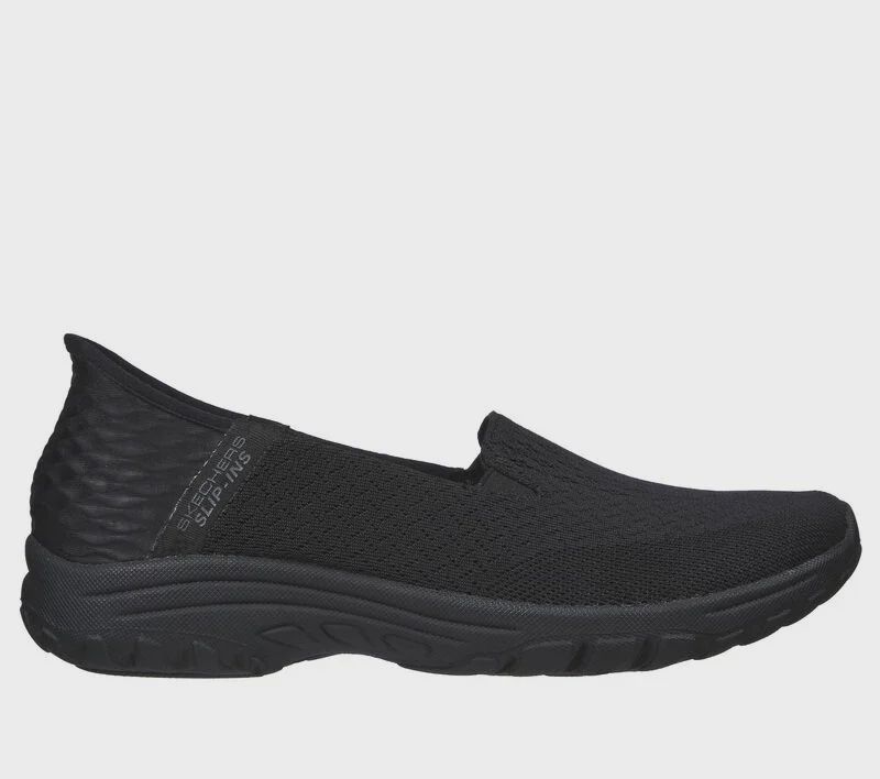 SKECHERS SLIP-INS REGGAE FEST 2.0 - GUIDING LIGHT, Color: Black, Size: 6