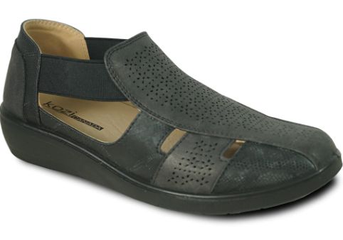 Vangelo *Kozi Canada* Women&#39;s Comfort Sandal Black OY3229, Color: Black, Size: 36/5Us