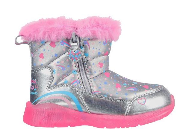 Children&#39;s Skechers - Illumi Brights (Infant), Color: Silver/Pink, Size: 5