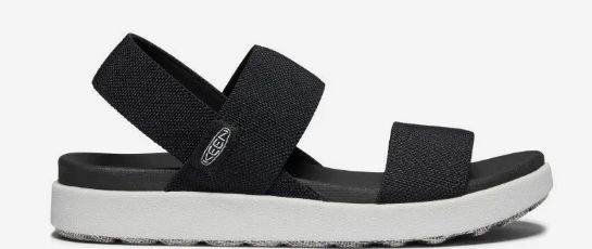 KEEN WOMENS ELLE BACKSTRAP, Color: Black, Size: 8.5