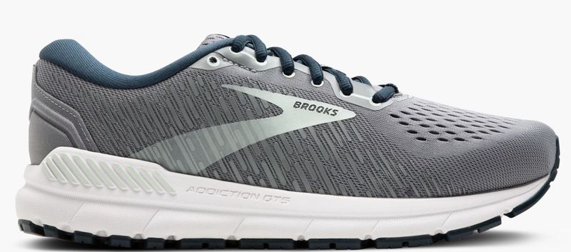 BROOKS WOMEN'S ADDICTION GTS 15 - GREY/NAVY/AQUA