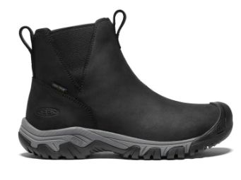 KEEN WOMEN&#39;S GRETA CHELSEA WP BLACK/STEEL GREY