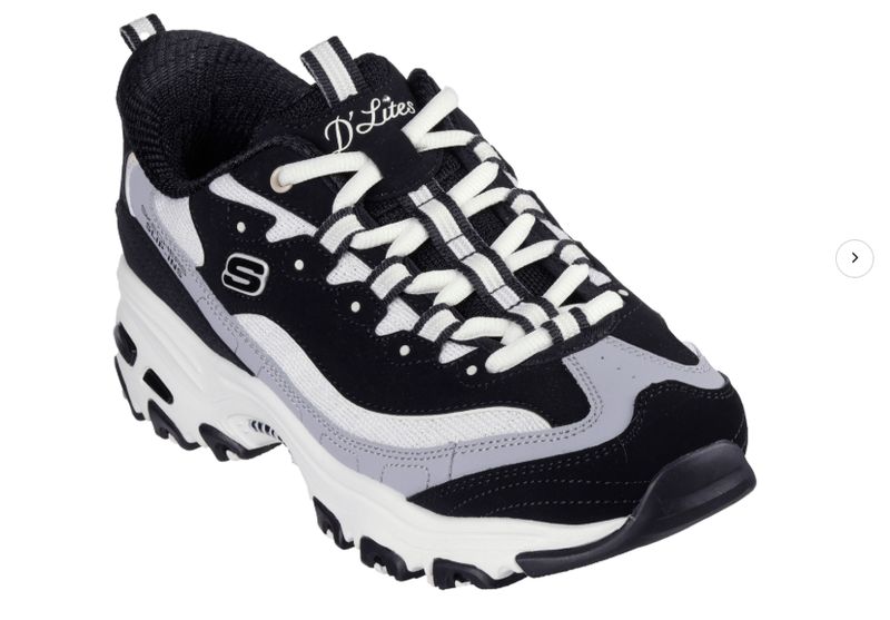 SKECHERS WOMEN'S SLIP-INS D'LITES-CLASSIC REMIX