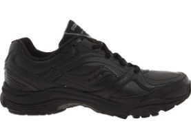 SAUCONY MEN&#39;S INTEGRITY WALKER 3, Color: BLACK, Size: 8, Width: MEDIUM