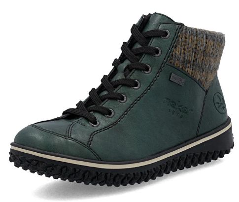 RIEKER Z4243-55, Color: Green, Size: 37/6US
