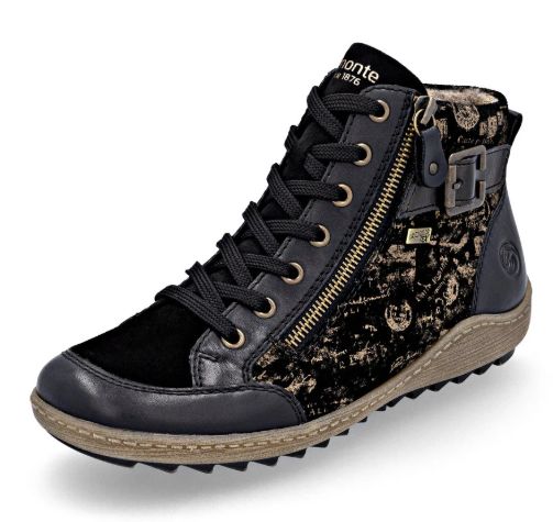 REMONTE R1441-03, Color: Black, Size: 37/6US