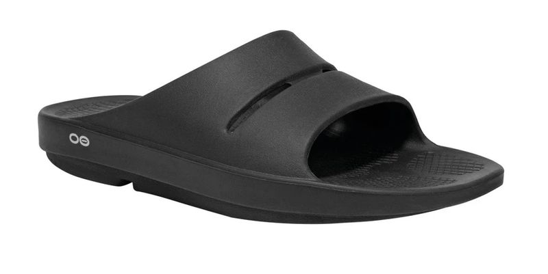Oofos Ooahh Black Slide
