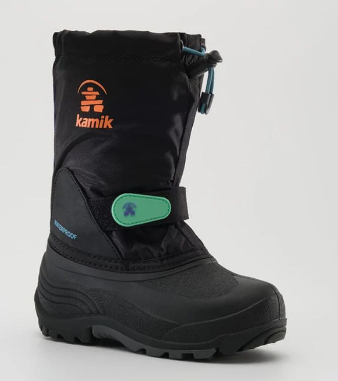 KAMIK WATERBUG5, Color: BLACK, Size: 1