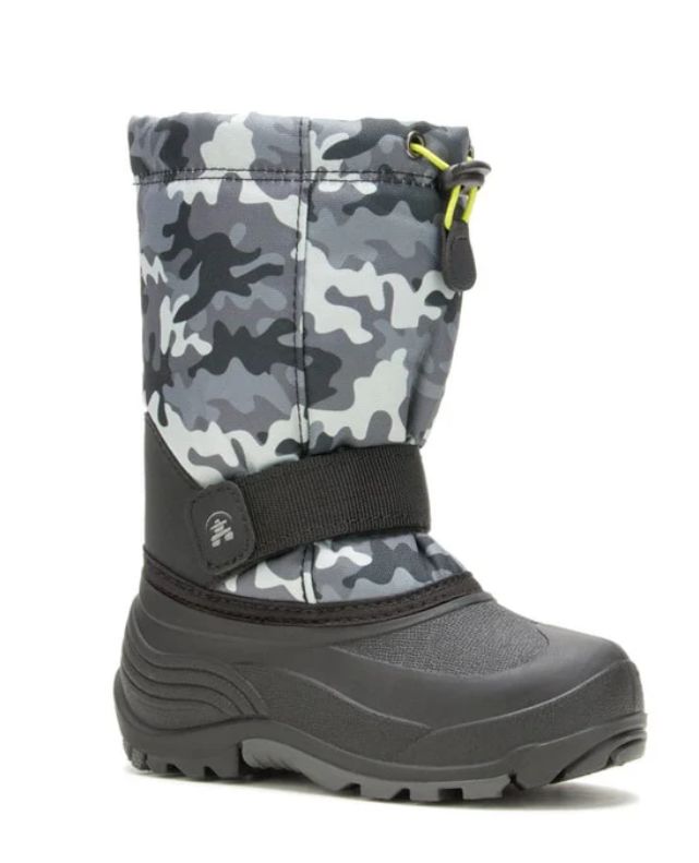 KAMIK ROCKET - CAMO BLACK/CHARCOAL, Color: BLACK/CHARCOAL, Size: 13