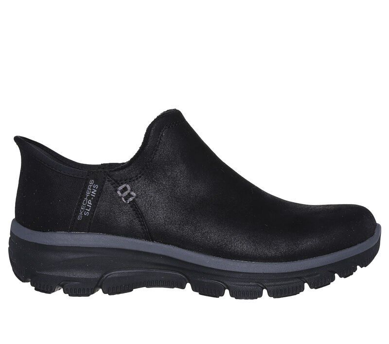 SKECHERS WOMEN'S SLIP IN EASY GOING-MODERN HOUR BLACK