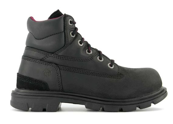 Wolverine Women's CSA Belle Lace 6" Insulated Black, Size: 6