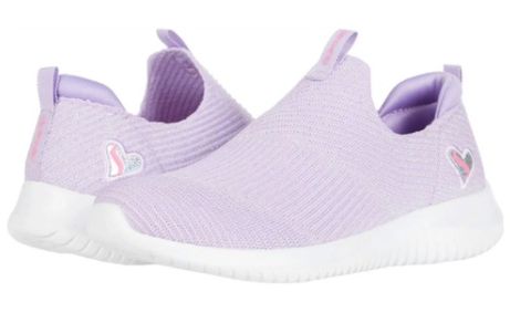 Skechers Stretch Fit Ultra Flex Absolute Shine Lavender, Color: Lavender, Size: 11