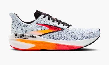 BROOKS MEN'S HYPERION GTS 2 Illusion/Coral/Black, Color: Illusion/Coral/Black, Size: 10