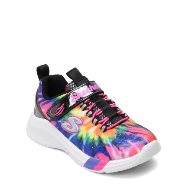 Children's Skechers - Dreamy Lites: Sunny Groove, Color: Black/Multi, Size: 2.5