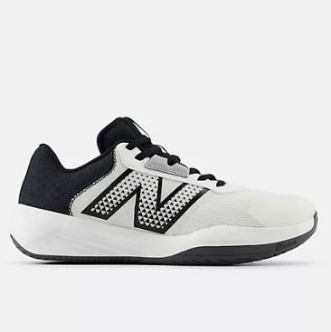NEW BALANCE WOMEN'S TENNIS, Color: White/Black, Size: 7, Width: B