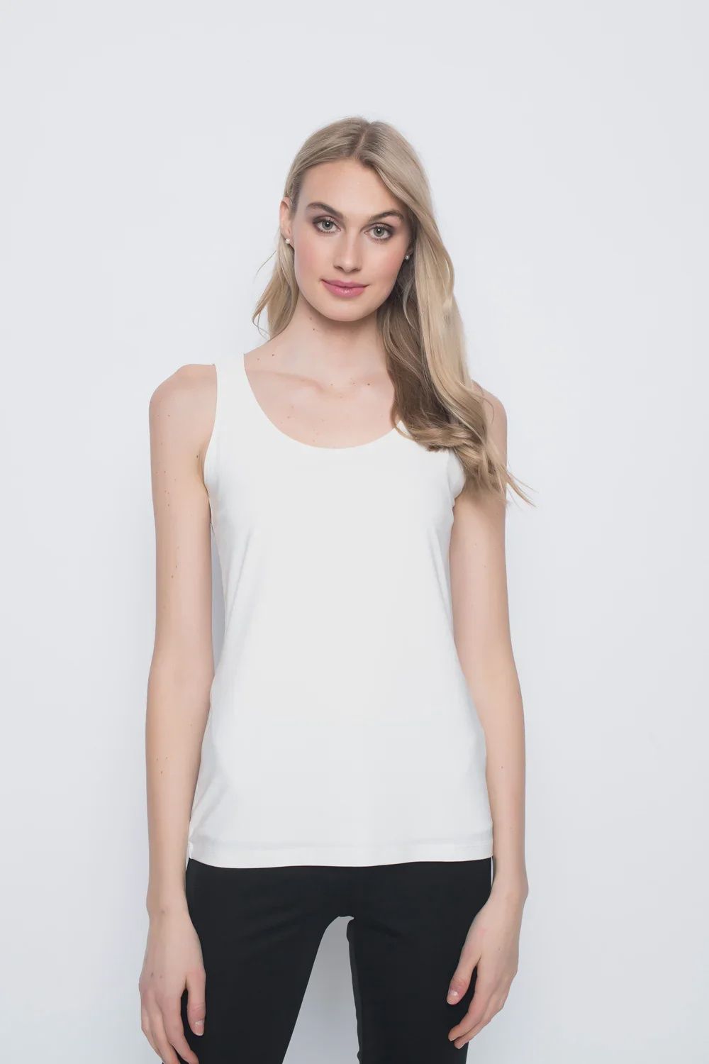 PICADILLY BASIC TANK, Color: White, Size: Xs