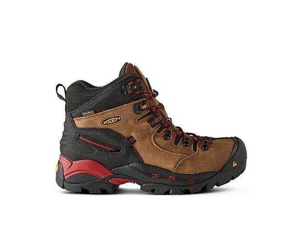 Men's Keen - CSA Hamilton Mid (Carbon-Fibre Toe), Color: Bison, Size: 9
