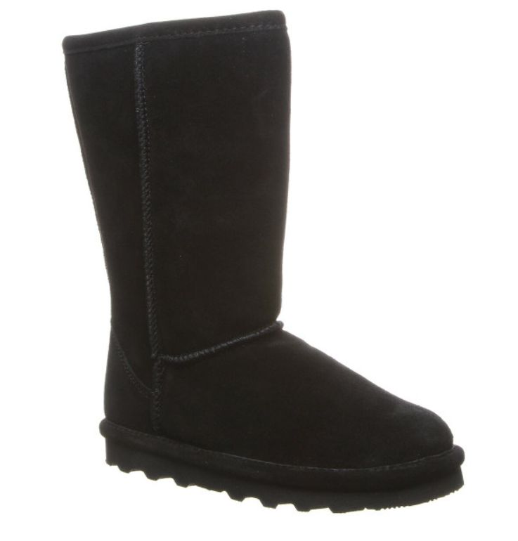 Children's Bearpaw - Elle Tall Youth, Color: Black, Size: 13