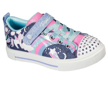 Skechers Twinkle Toes Girls Unicorn Charmed Navy/Multi