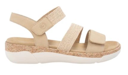 REMONTE SANDAL R6861-20 BROWN, Color: Brown, Size: 38 (Us 7)