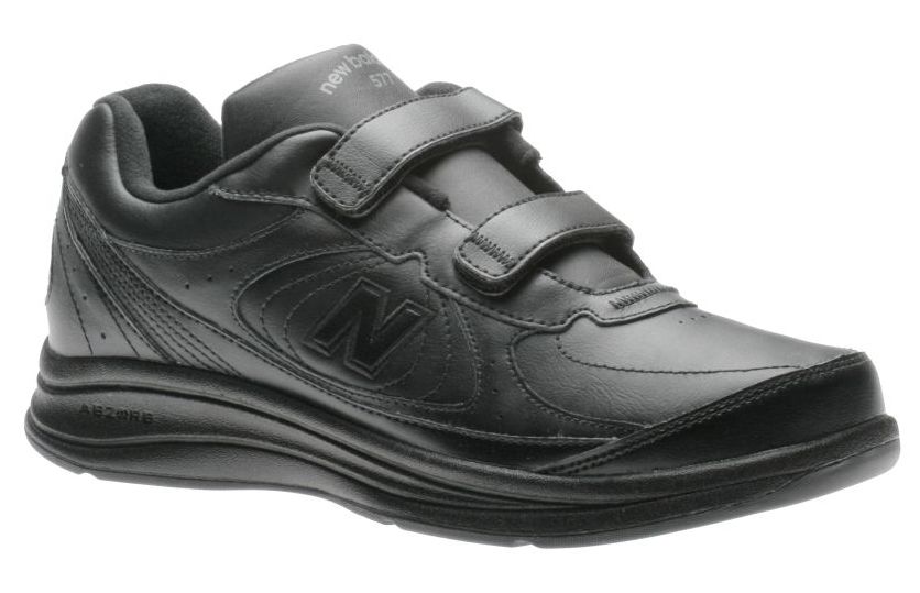 NEW BALANCE MEN'S VELCRO WALKING SHOE, Color: Black, Size: 8 2E