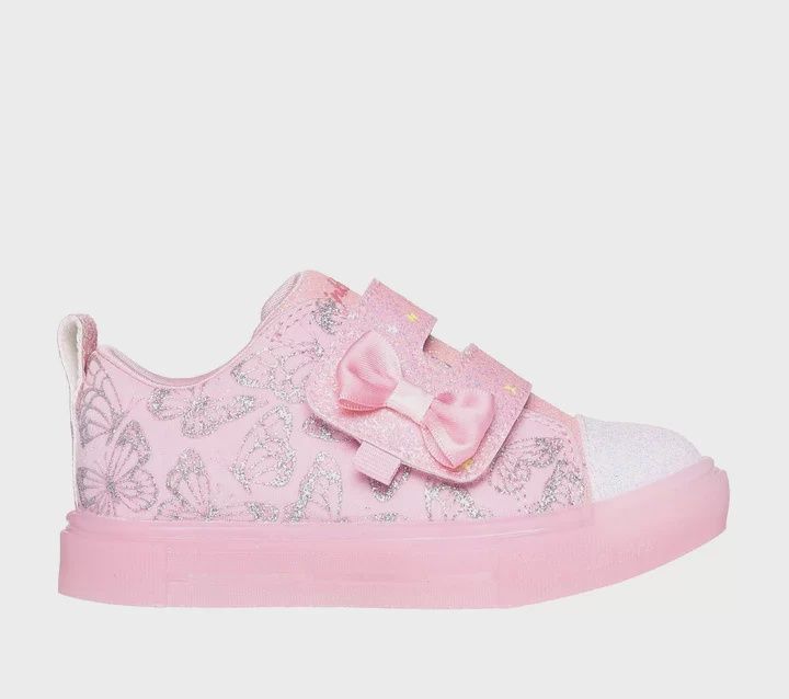 SKECHERS TWINKLE SPARKS ICE - HEATHER SO FLY, Color: Rose Gold, Size: 7