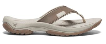 KEEN WOMEN'S KONA FLIP TG-W BRINDLE/SILVER BIRCH, Color: Brindle/Silver Birch, Size: 7