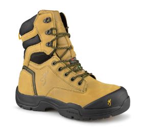 Browning Men's Avenger CSA 8" Workboot Tan/Wheat, Color: Tan/Wheat, Size: 10.5