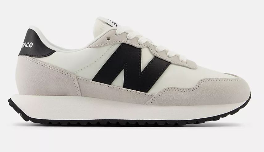 NEW BALANCE WOMEN'S 237, Color: White/Grey, Size: 7