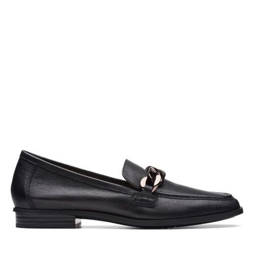 CLARKS WOMENS SARAFYNA IRIS, Color: Black, Size: 7