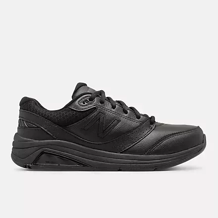 NEW BALANCE 928v3 WALKING SHOE, Color: Black, Size: 8, Width: D