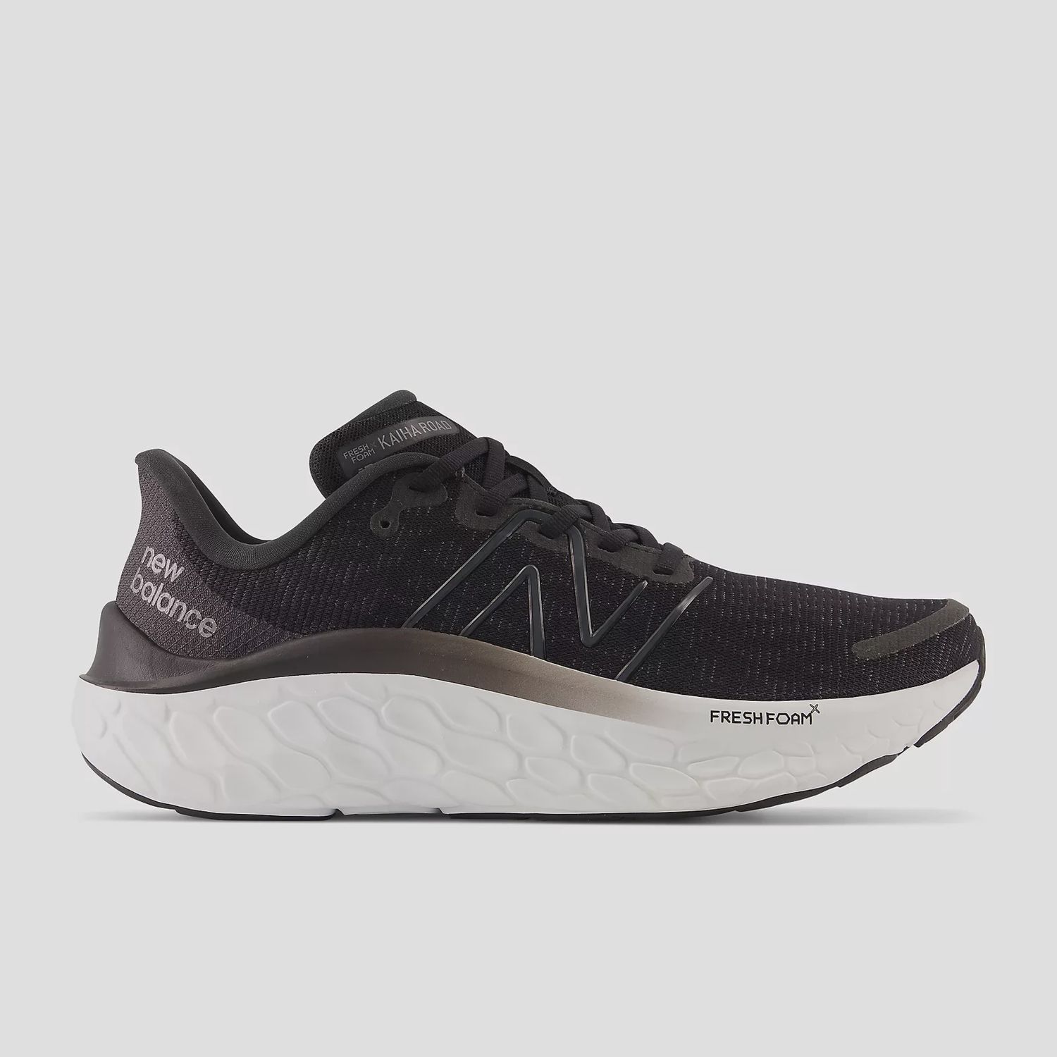 NEW BALANCE MEN'S FRESH FOAM X KAIHA ROAD MKAIRLK1, Color: Black/Black, Size: 8, Width: 4E