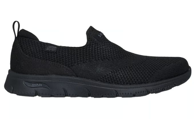 SKECHERS ARCH FIT REFINE 2.0 - CASCADE, Color: BLACK, Size: 10
