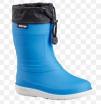 BAFFIN KIDS/TODDLERS ICE CASTLE INSULATED RUBBER BOOT, SIZE/COLOR: 6/BLUE