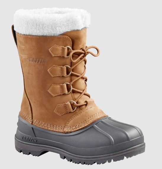 WOMEN'S BAFFIN CANADA, Color: BROWN, Size: 7