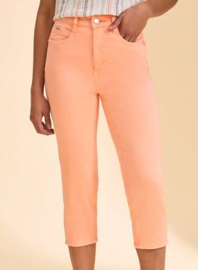 FDJ - SUZANNE CAPRI, Colour: CANTALOUPE, Size: 4