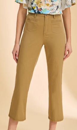 FDJ SUZANNE BOOT CROP DENIM