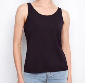 WOMEN'S CHARLIE B WEAR 2-WAY CAMI BLACK, Color: BLACK, Size: S