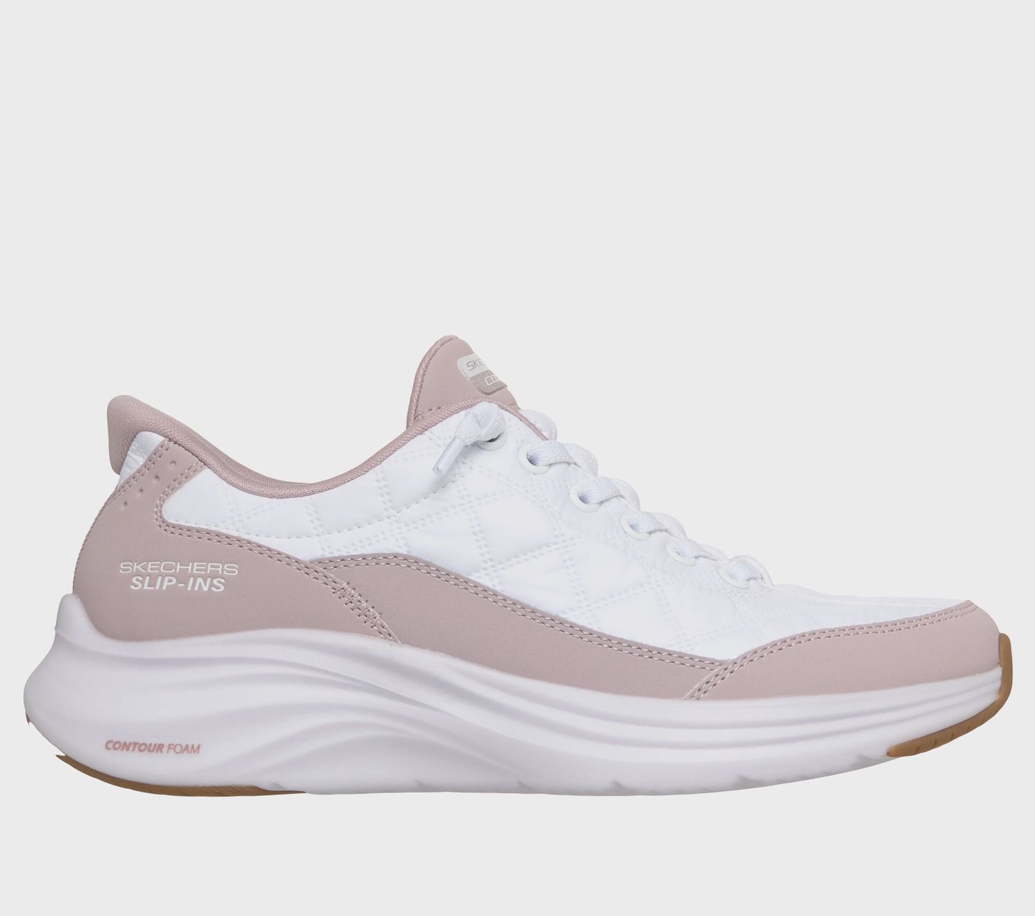 WOMEN'S SKECHERS SLIP INS CONTOUR FOAM, Colour: LAVENDER, Size: 6