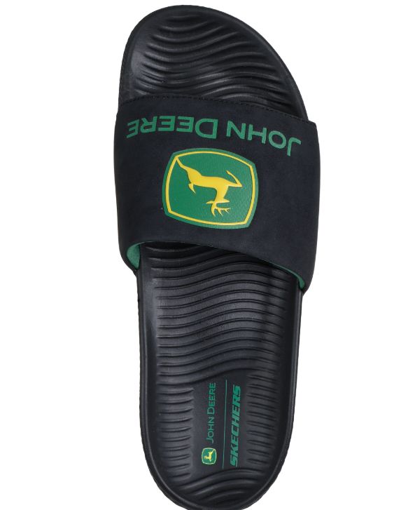 MEN'S SKECHERS JOHN DEER LOW SLIDER - BIG LOGO