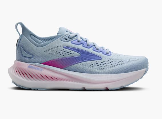 WOMEN'S BROOKS GLYCERIN 23, Color: SKYWAY/BLAZING BELL/PINK, Size: 7
