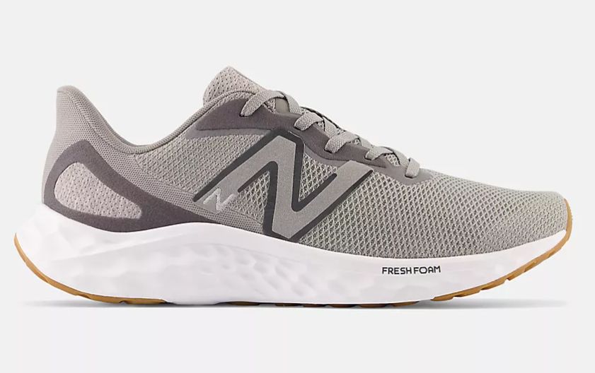 NEW BALANCE MEN'S Fresh Foam Arishi v4, Colour: MARBLEHEAD with CASTLEROCK and SILVER METALLIC, Size: 9, Width: 4E