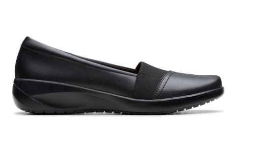 WOMEN'S CLARKS - KAETLYN RHEA, Color: BLACK, Size: 6, Width: M