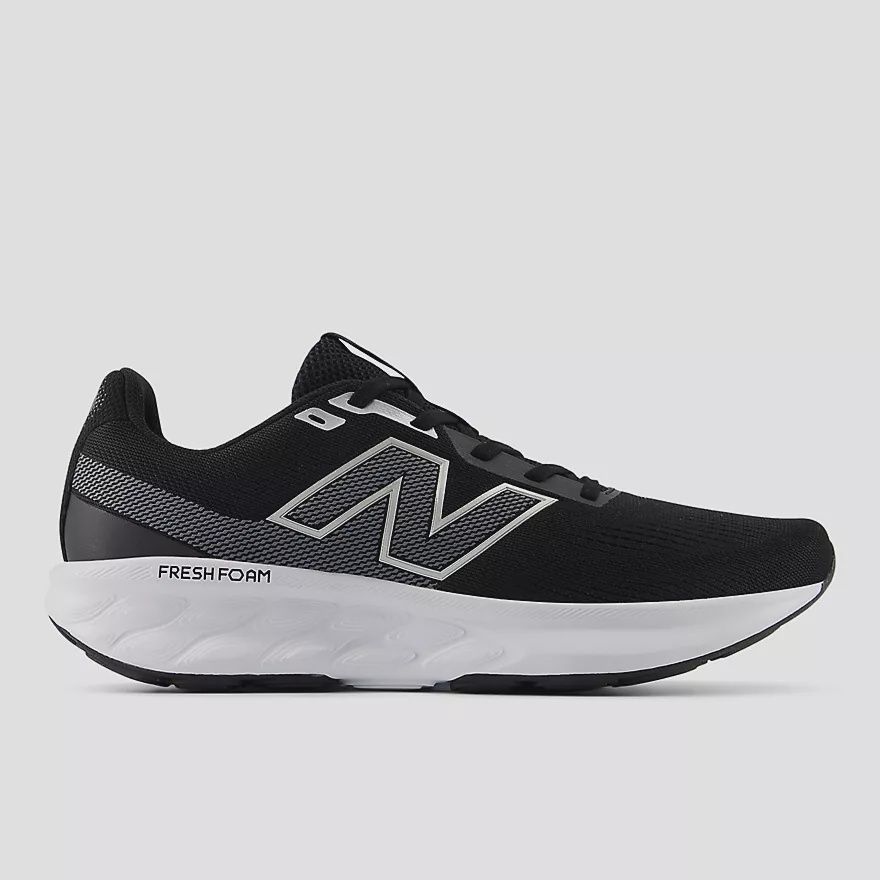 NEW BALANCE MEN'S Fresh Foam 520v9, Colour: BLACK/BLACK, Size: 8, Width: 2E