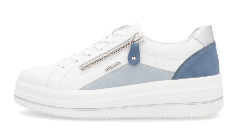 REMONTE WOMEN'S SHOE - D1C01-84, Colour: WHITE COMBINATION, Size: 37