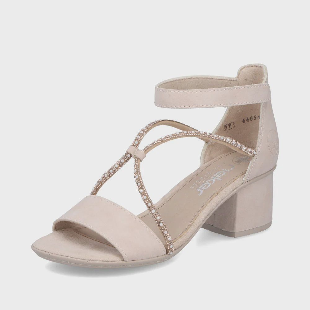 RIEKER WOMENS SANDALS 64654-31, Colour: PINK, Size: 37