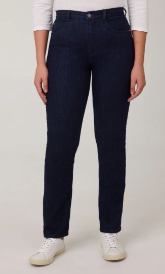 FRENCH DRESSING JEANS - SUZZANE STRAIGHT LEG, Color: PLEASANT, LENGTH: REGUALR, Size: 8