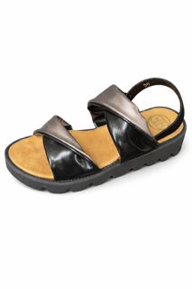 LITTLE EMPRESSES SANDAL, Colour: BLACK, Size: 36
