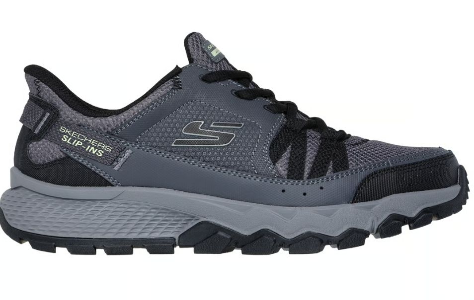 SKECHERS DYNAMITE AT-ESCAPAR, Colour: CHARCOAL/BLACK, Size: 8